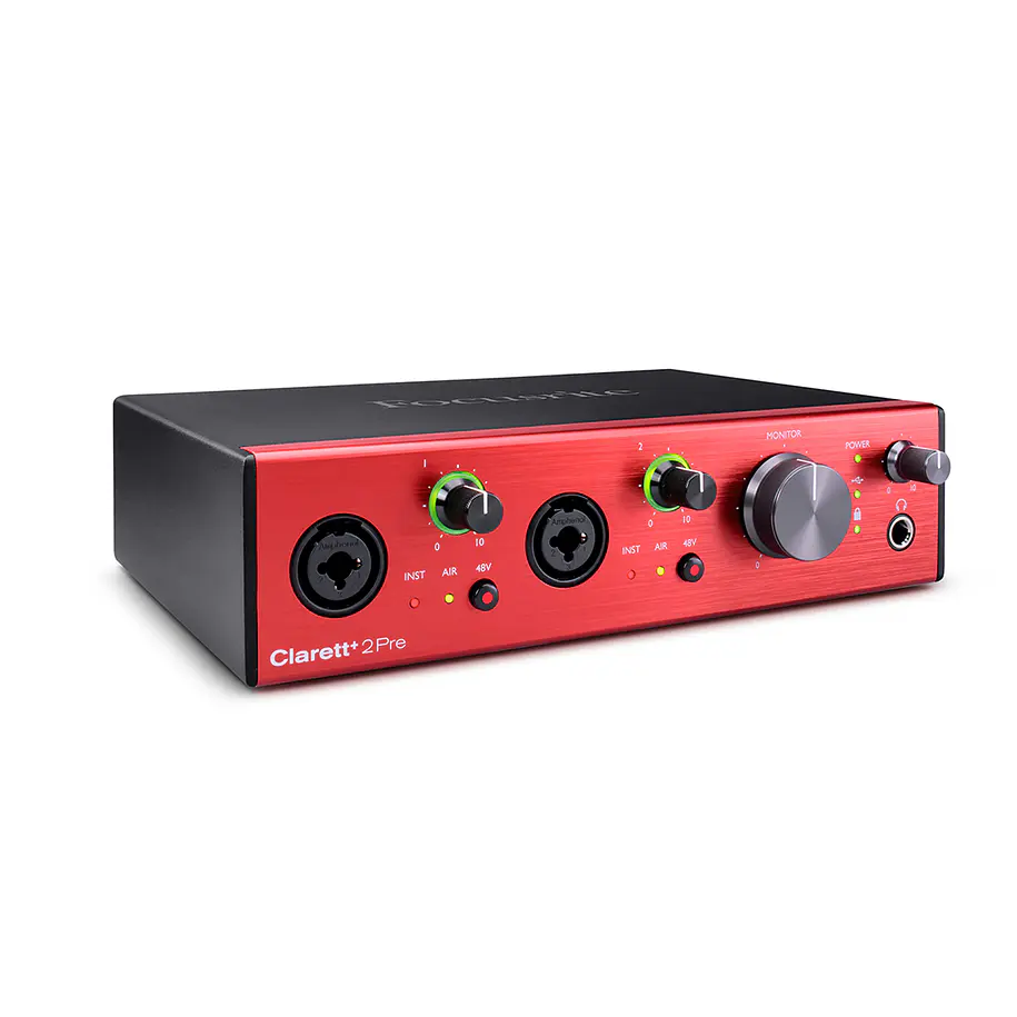 FOCUSRITE CLARETT+ 2PRE INTERFAZ AUDIO FOCUSRITE 3