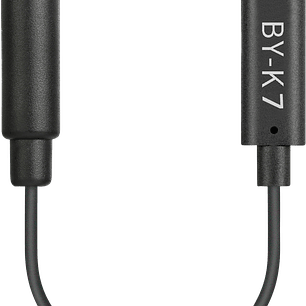 Boya BY-K7 Mini Cable Adaptador Para DJI OSMO Action 3.5mm TRS Hembra a USB-C Macho