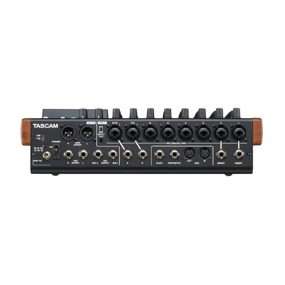 Tascam Model 12 - Mezclador/ Interfaz de audio 12 canales 2