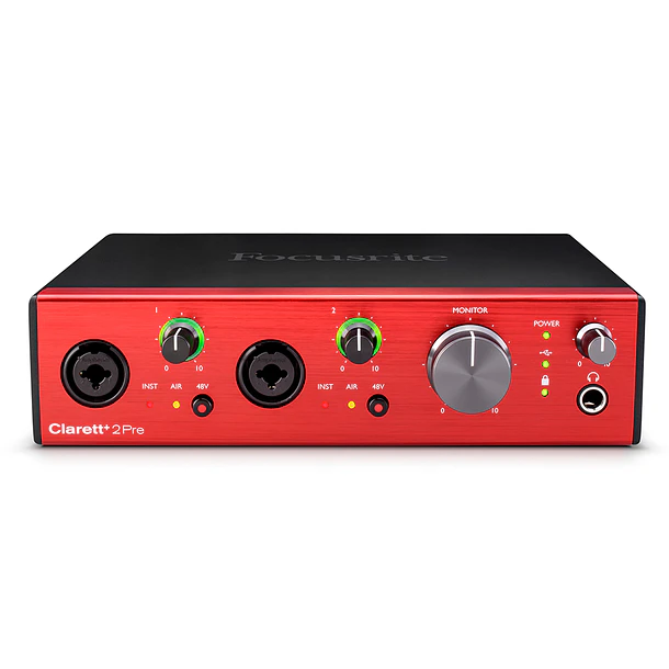 FOCUSRITE CLARETT+ 2PRE INTERFAZ AUDIO FOCUSRITE 4