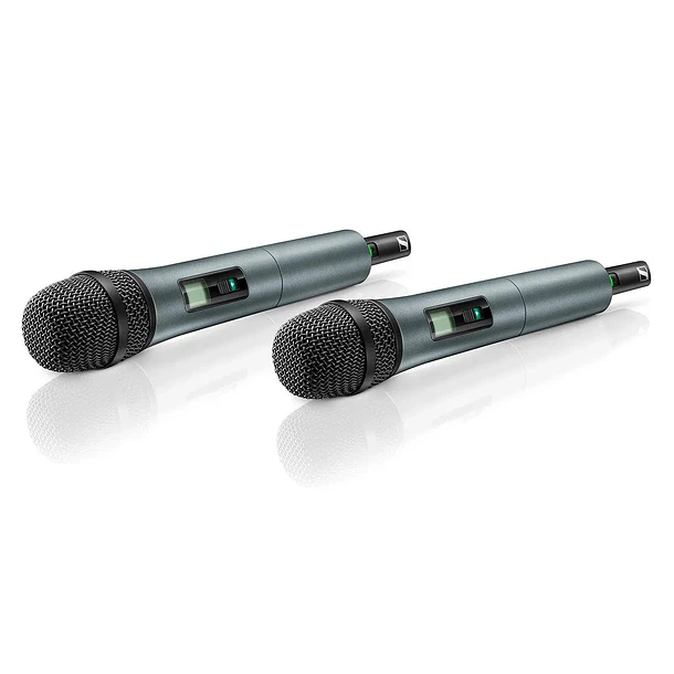 Sennheiser Micrófono inalámbrico de mano doble XSW 1-825-B 2