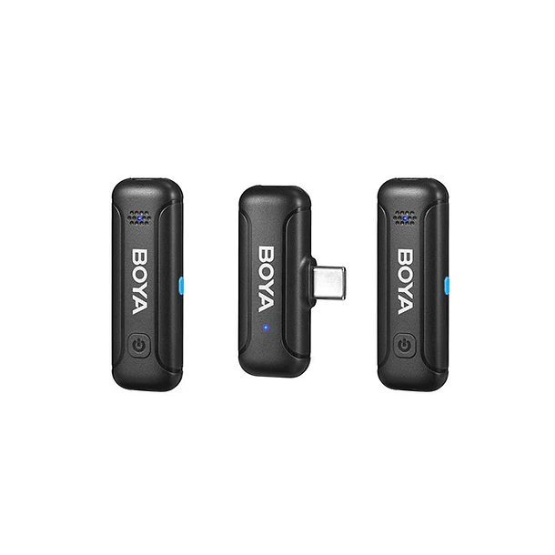 Boya BY-WM3T-U2 Mini 2.4GHz Micrófono Inalámbrico Conector USB-C 3