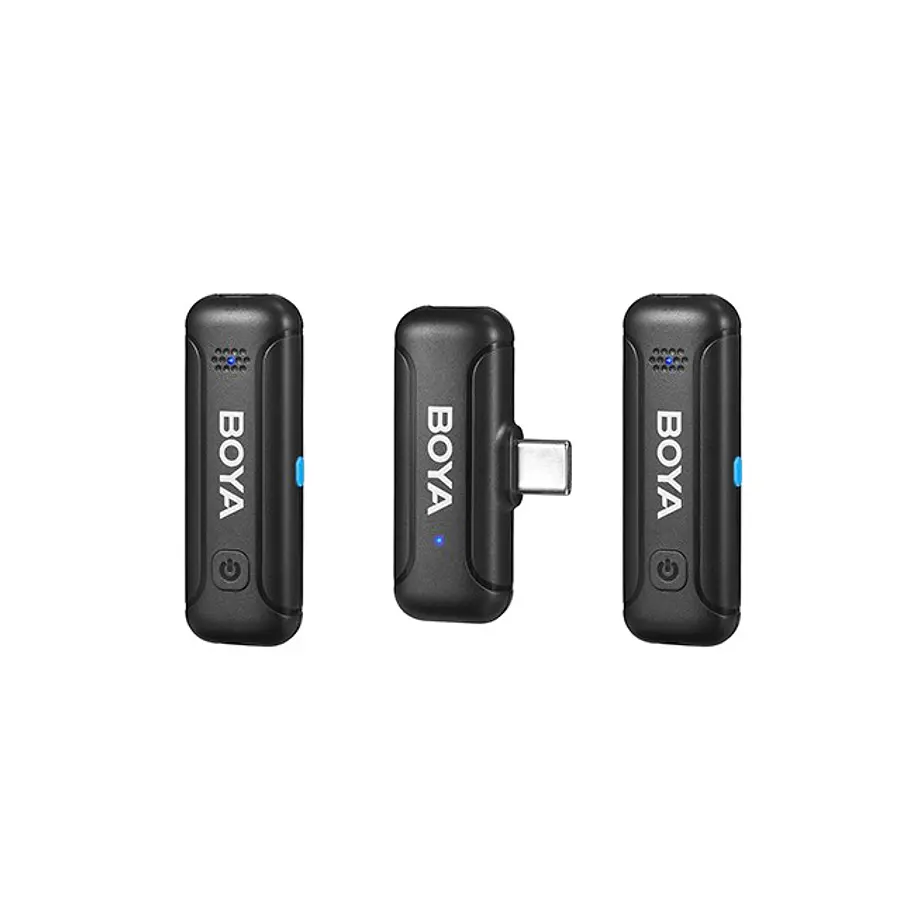 Boya BY-WM3T-U2 Mini 2.4GHz Micrófono Inalámbrico Conector USB-C 3