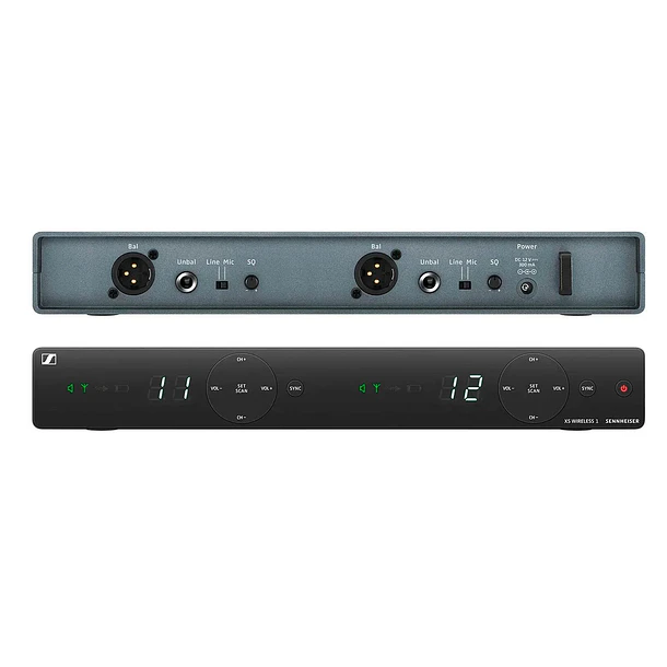 Sennheiser Micrófono inalámbrico de mano doble XSW 1-825-B 3