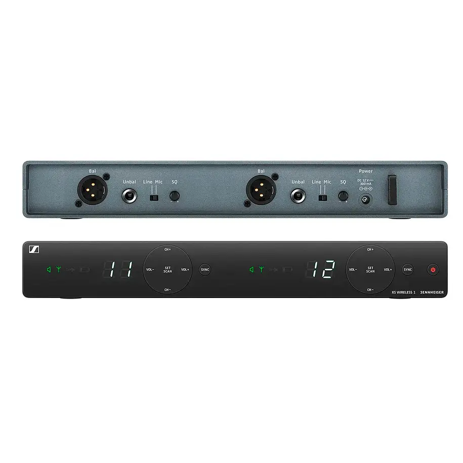 Sennheiser Micrófono inalámbrico de mano doble XSW 1-825-B 3