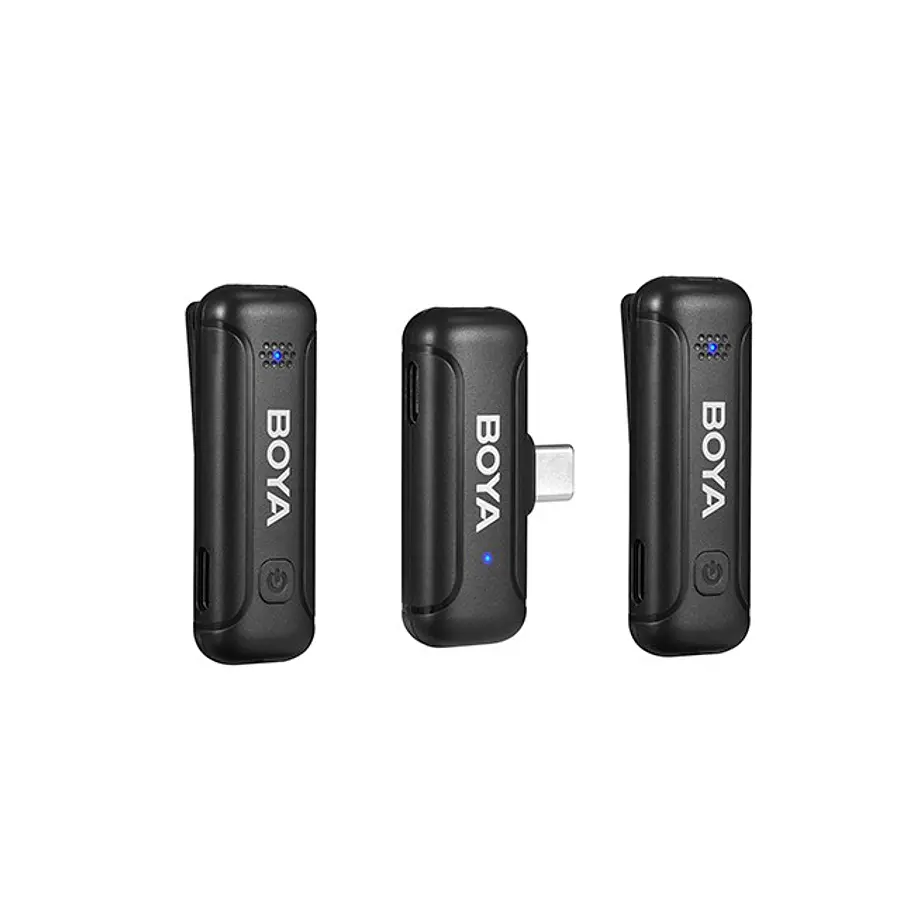 Boya BY-WM3T-U2 Mini 2.4GHz Micrófono Inalámbrico Conector USB-C 4