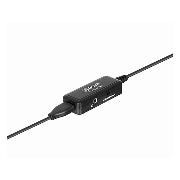 Boya BY-BCA7 PRO Cable Con Preamplificador XLR a Usb / Usb C / Lightning 2