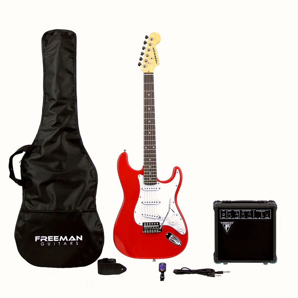 Freeman Full Rock Rd Pack Guitarra Electrica Freeman 1