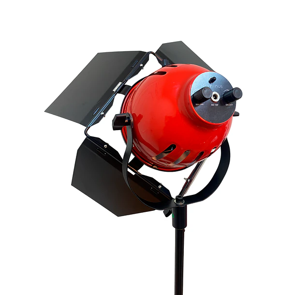 Iluminus Redhead Bicolor Luz Led 50W Con Dimmer y Barndoor 1
