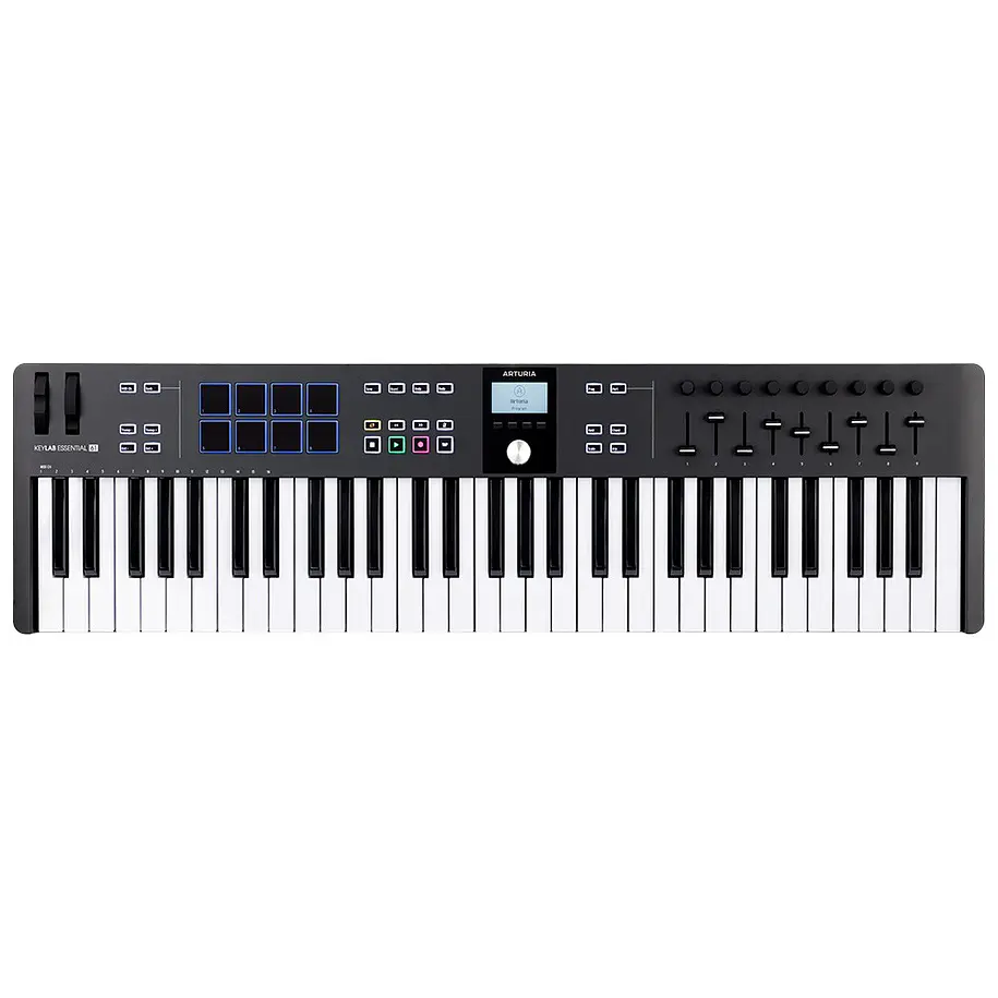 Arturia Keylab Essential 61 mk3 Black - Controlador MIDI 1