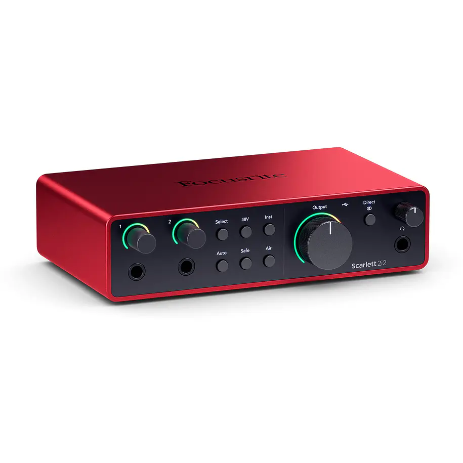 FOCUSRITE SCARLETT 2I2 STUDIO PACK HOMESTUDIO 4TA GEN FOCUSRITE 2