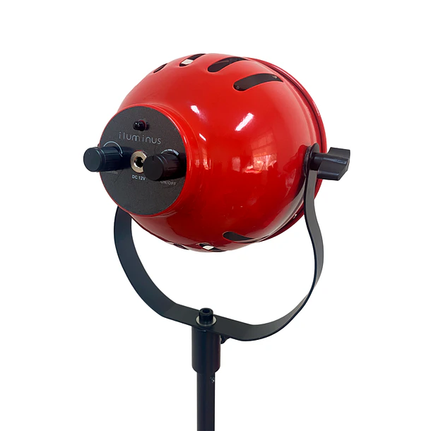 Iluminus Redhead Bicolor Luz Led 50W Con Dimmer y Barndoor 4
