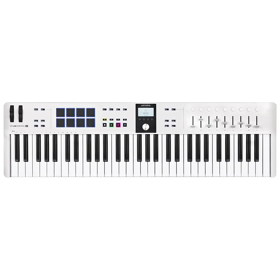 Arturia Keylab Essential 61 mk3 White - Controlador MIDI 2