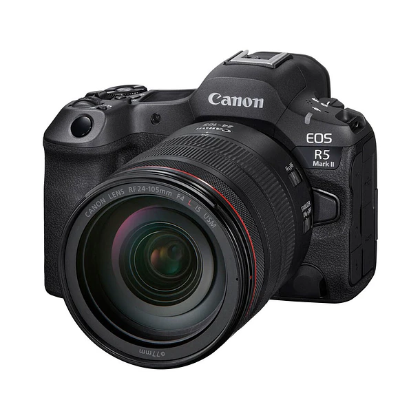 Canon EOS R5 Mark II Mirrorless Cámara con lente 24-105mm f/4 1