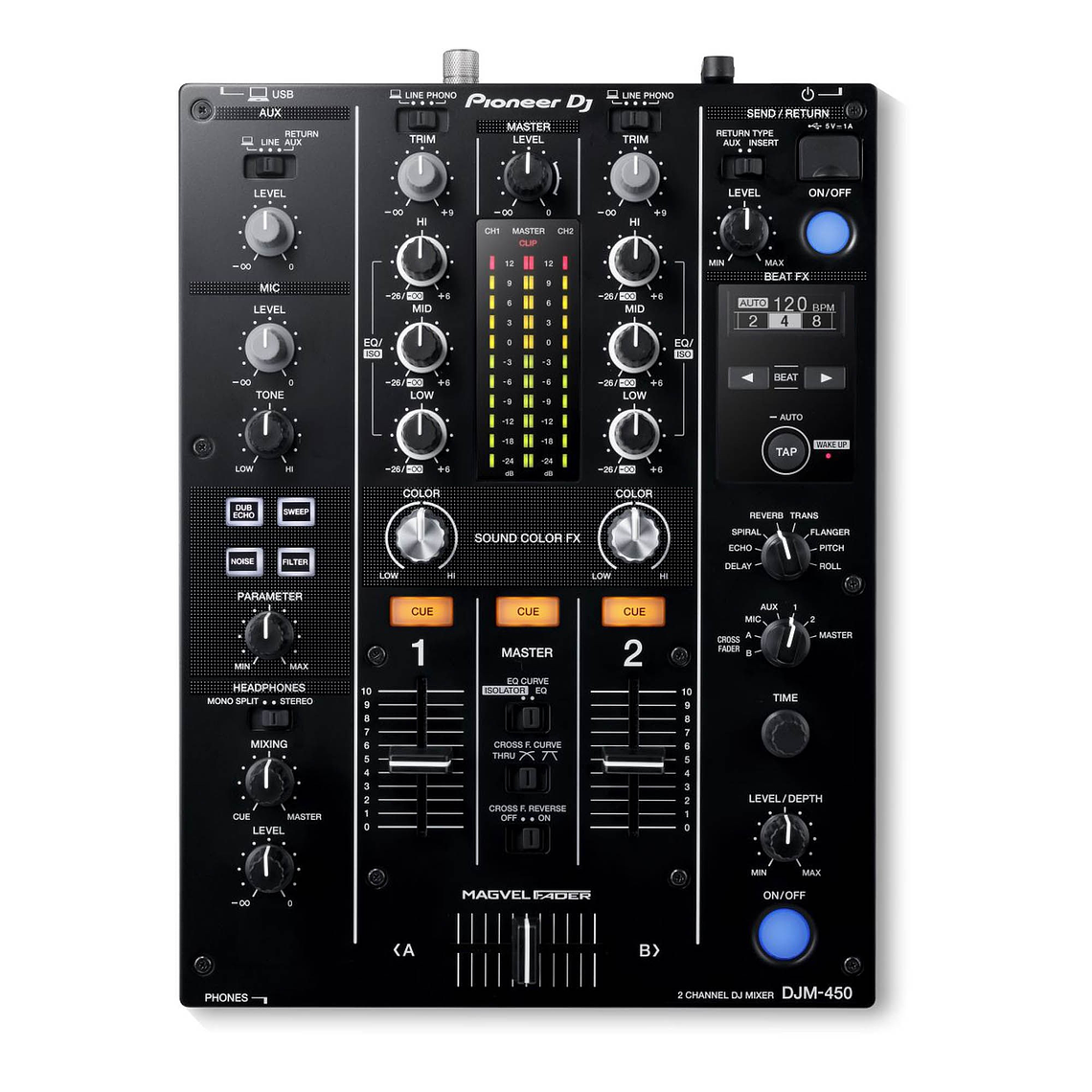 Pioneer Dj Djm-450 Mixer Dj Con Interfaz Pioneer Dj 1