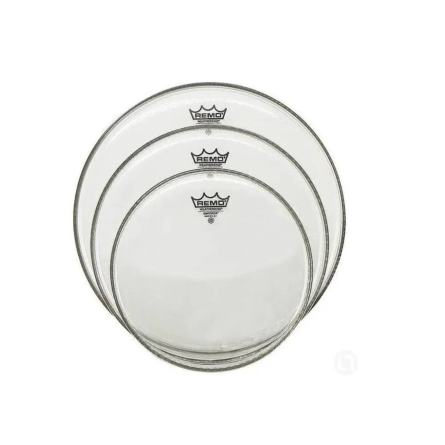 Remo Pp-0982-Be- Set Parches Emperor Clear 10''-12''-14'' Remo 1