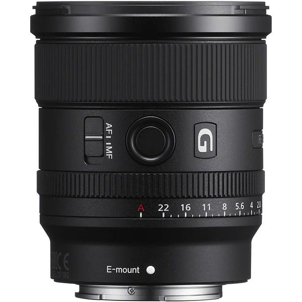 Sony Lente FE 20mm F1.8 G 2