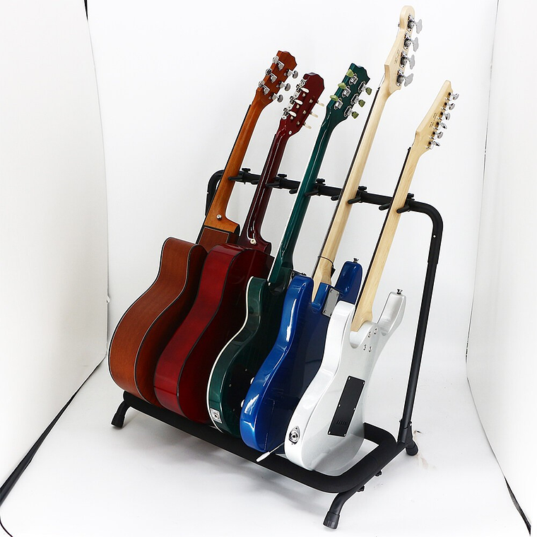 Hebikuo Atril Múltiple Para Instrumentos, 3 Espacios 3