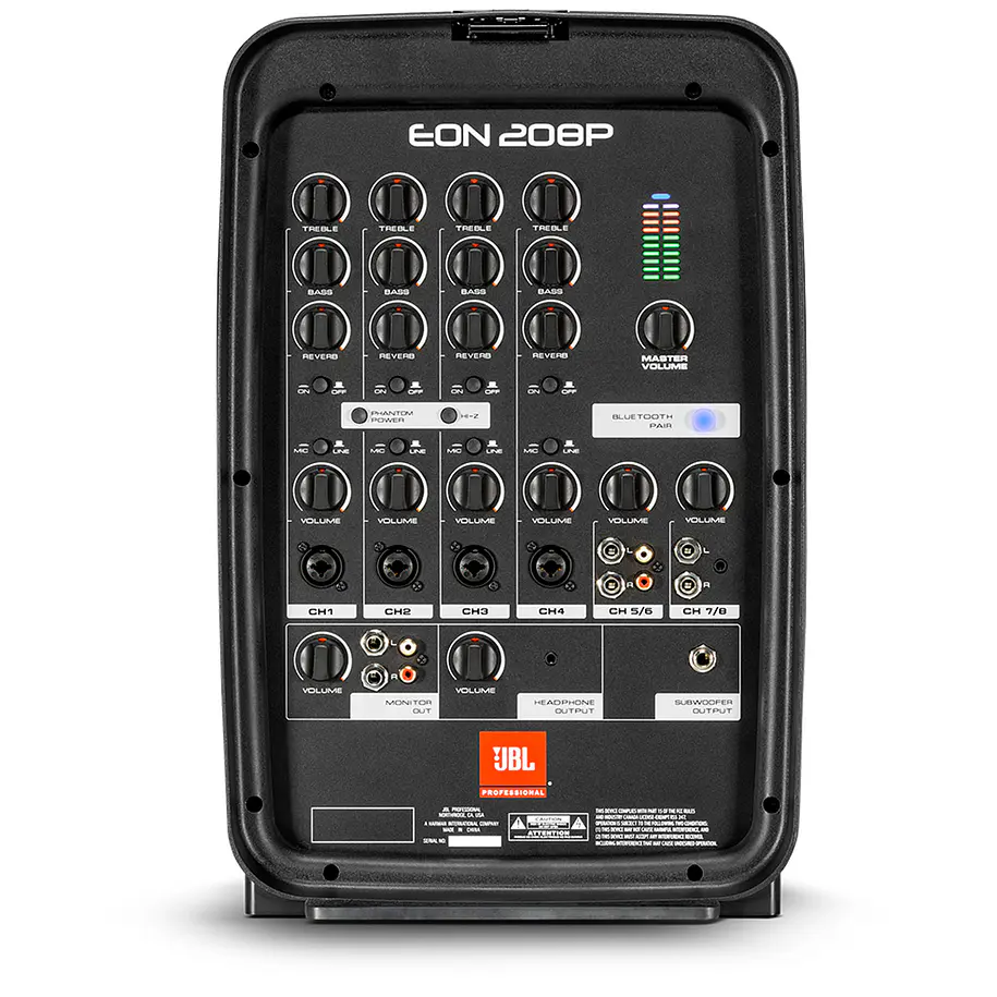 JBL Eon208p Pack Audio Bluetooth 300 Watts Jbl 5