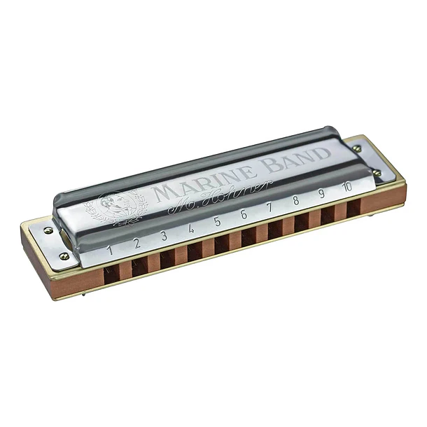 Hohner M1896076x Armonica F Sostenido Marine Band 1896/20 Hohner 1
