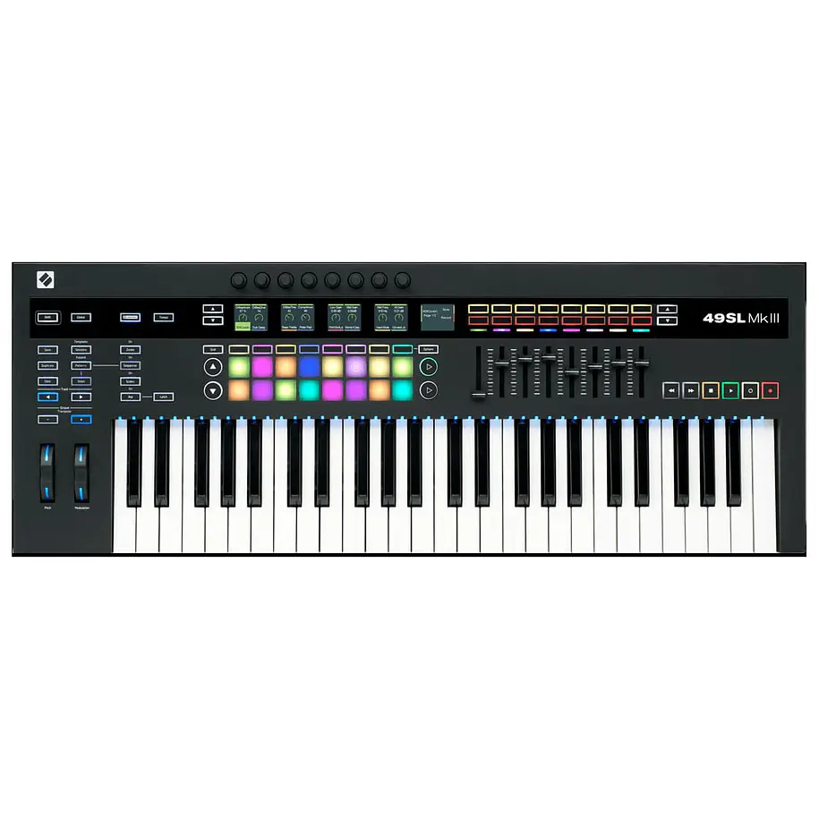 Novation Novation 49 Sl Mkiii Bk Control Superficie Teclado Novation 1
