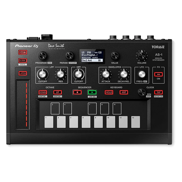 Pioneer Dj Toraiz As-1 Sintetizador Bk Control Superficie Dj Pioneer Dj 1
