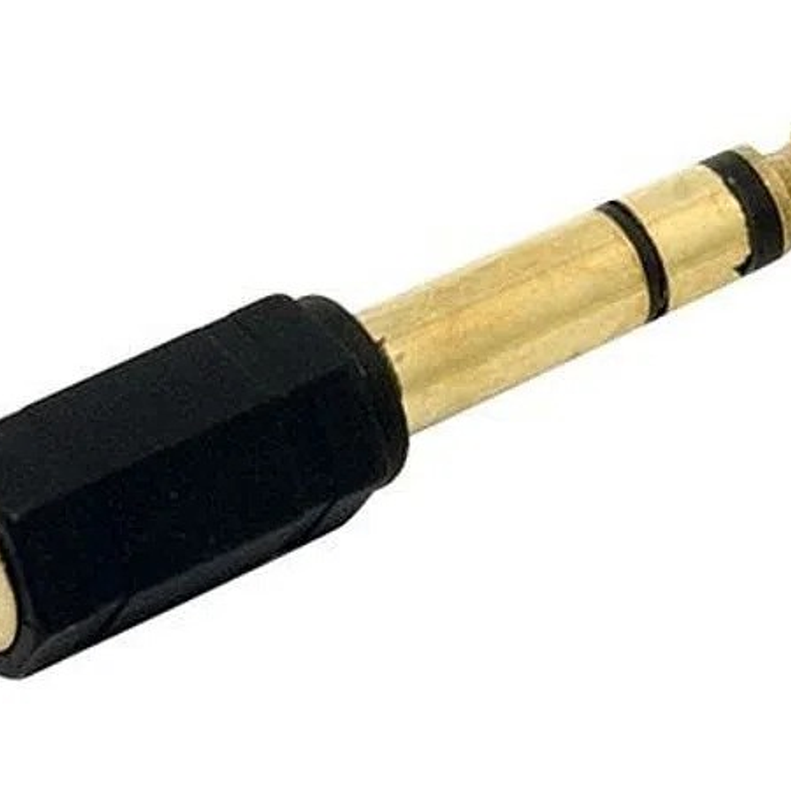 Macrotel Adaptador de Audio Hembra 3.5mm Macho 1/4 Stereo 1