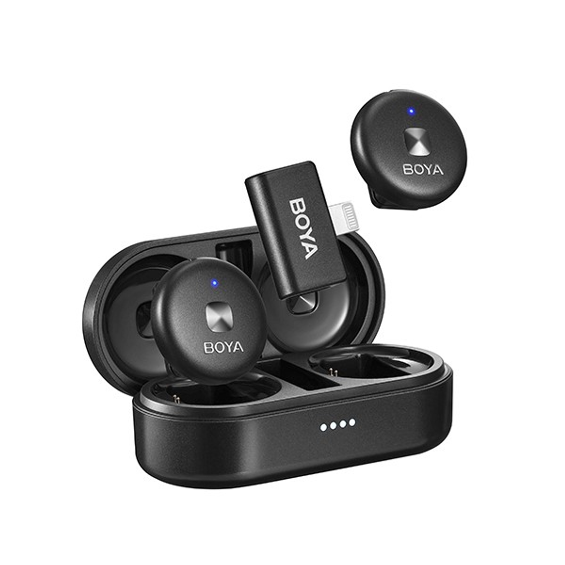 Boya Omic-D kit de micrófono doble inalámbrico con conector Lightning (iPhone) 1