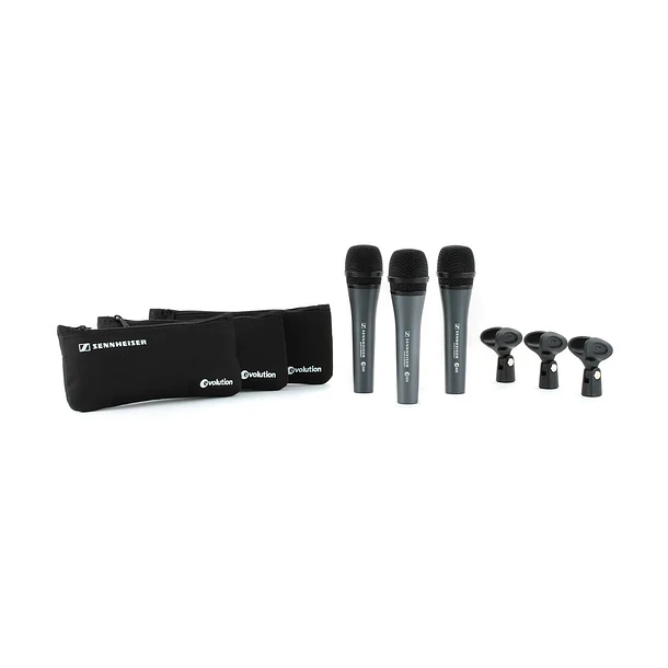 Sennheiser Pack de 3 micrófonos Cardioide e835 2