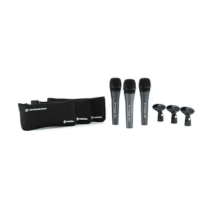 Sennheiser Pack de 3 micrófonos Cardioide e835