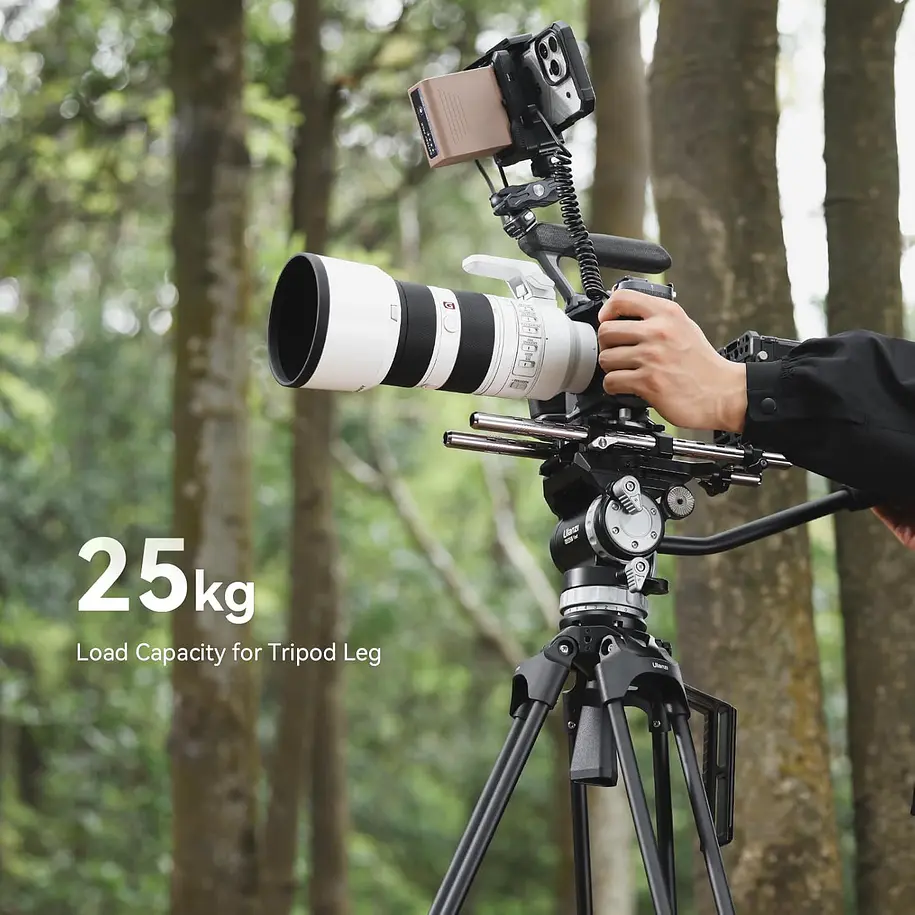 Ulanzi Video Fast Trípode Profesional Rápido Con Cabezal Video Fluidez Ajustable 8