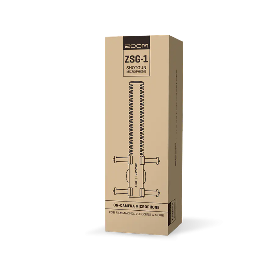 Zoom ZSG-1 Micrófono Shotgun Direccional Para Cámara 9