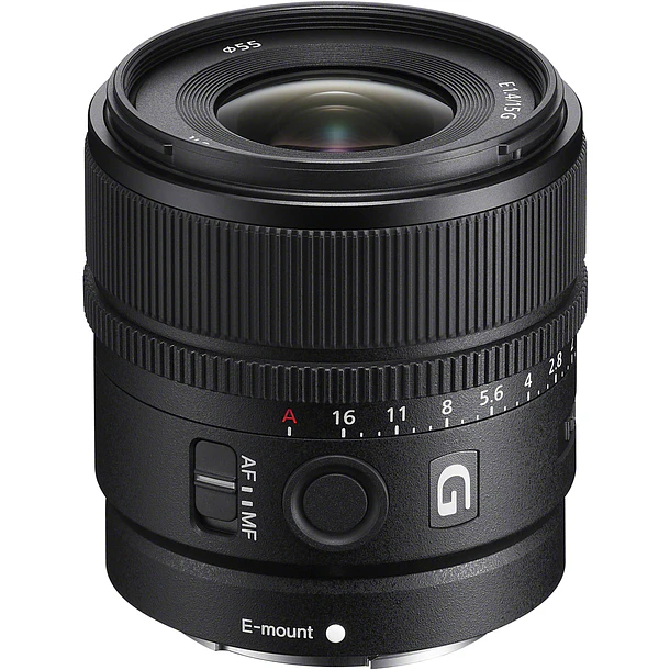 Sony Lente E 15mm F1.4 G    SEL15F14G 1