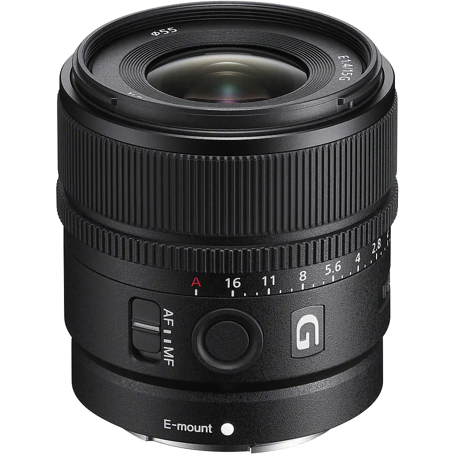 Sony Lente E 15mm F1.4 G    SEL15F14G 1