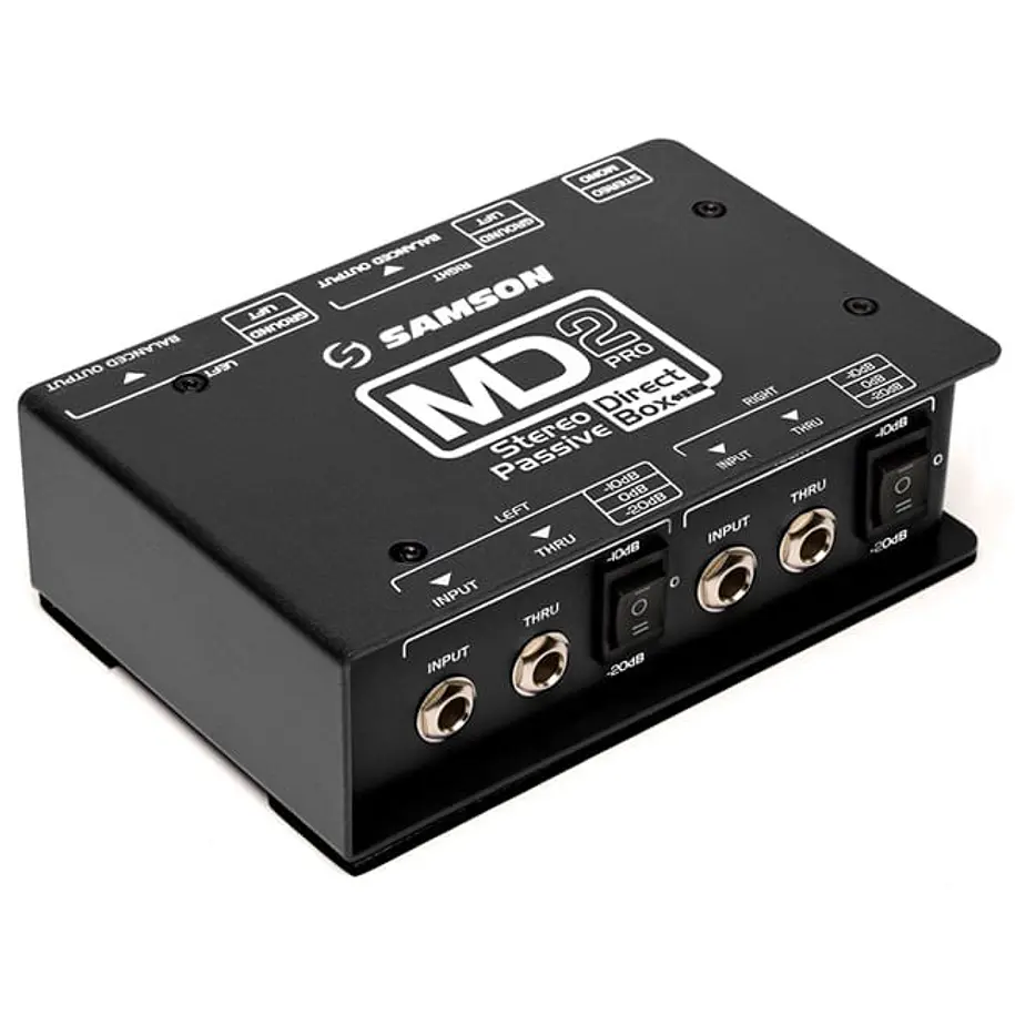 Samson Md2pro Caja Directa Estereo Pasiva Samson 1