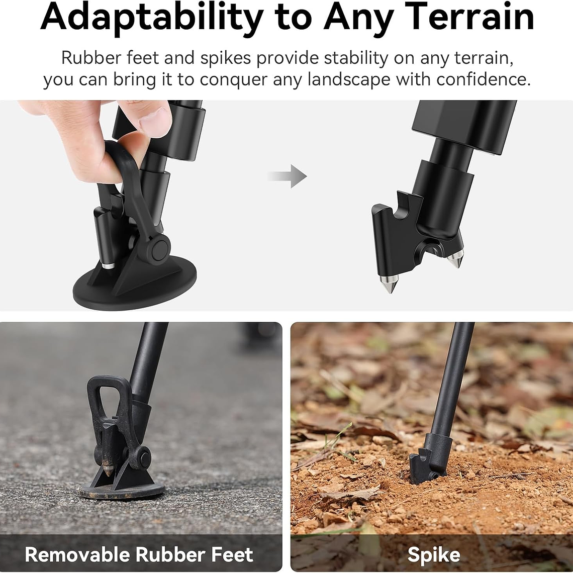 Ulanzi Video Fast Trípode Profesional Rápido Con Cabezal Video Fluidez Ajustable 12