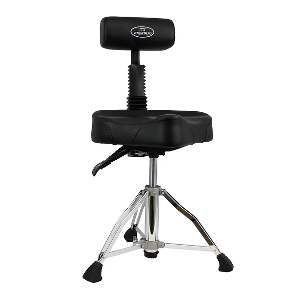 Powerdrums Tp-03 Bk Sillin Bateria Con Respaldo Powerdrums 1