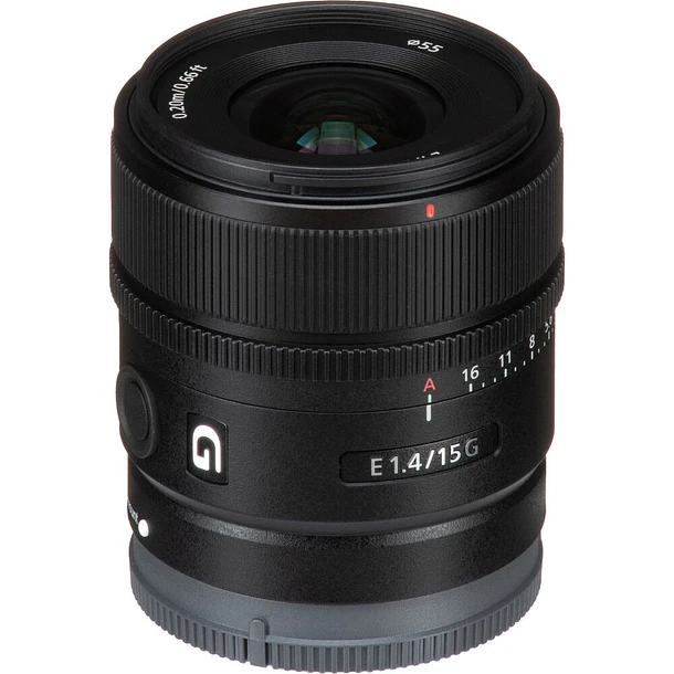 Sony Lente E 15mm F1.4 G    SEL15F14G 7