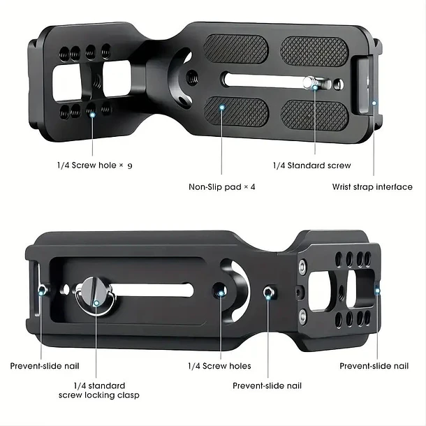 Giraffa Adaptador Para Video Vertical Para Trípodes 5