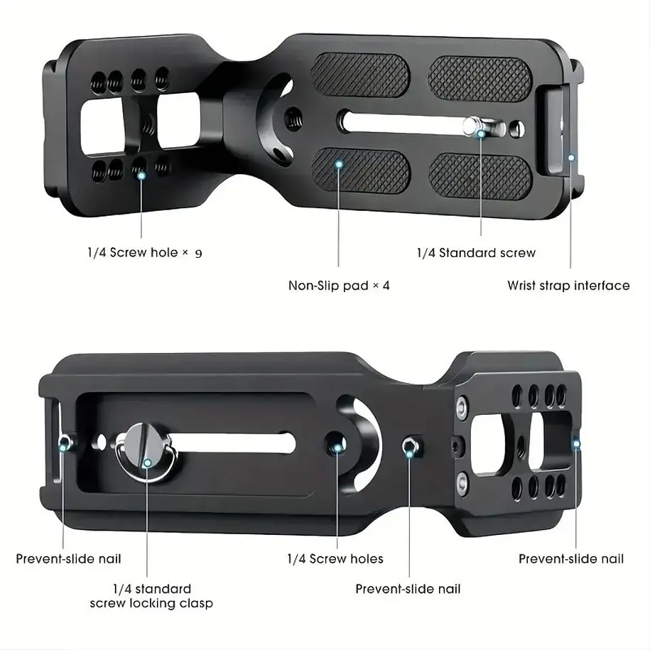 Giraffa Adaptador Para Video Vertical Para Trípodes 5
