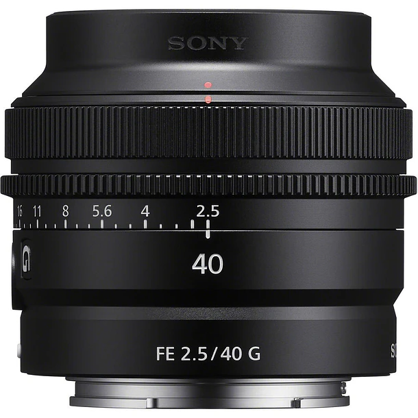 Sony Lente  FE 40mm F2.5 G    SEL40F25G 3