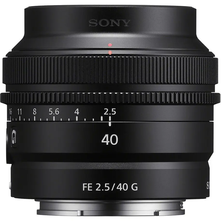Sony Lente  FE 40mm F2.5 G    SEL40F25G 3