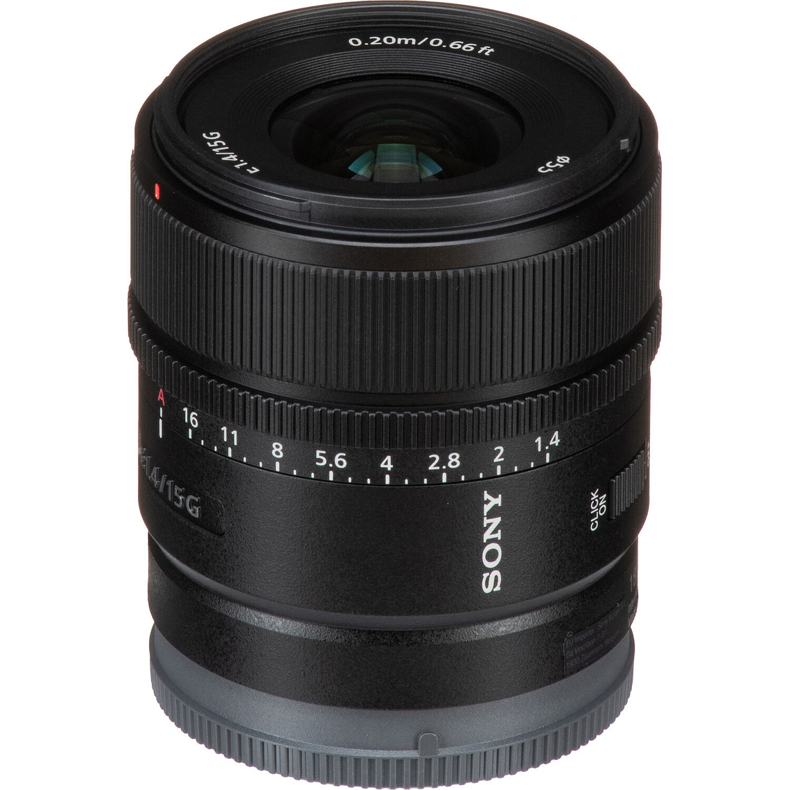 Sony Lente E 15mm F1.4 G    SEL15F14G 8