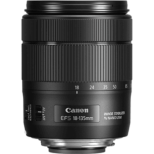 Canon Lente EF-S 18-135mm f/3.5-5.6 IS USM