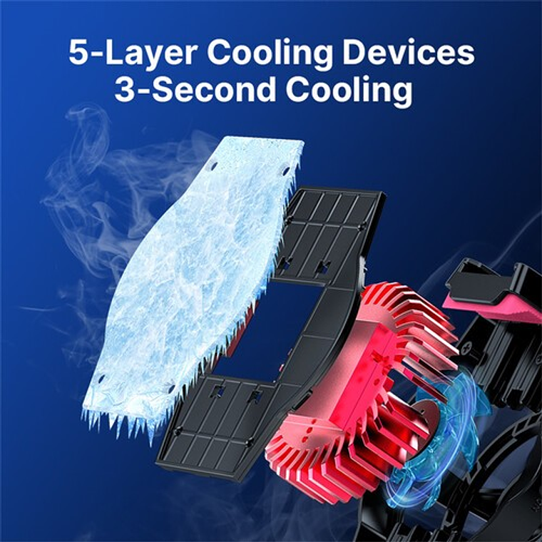 Ulanzi SK-06 Soporte Ventilador Para Teléfonos Sobre Escritorio 3