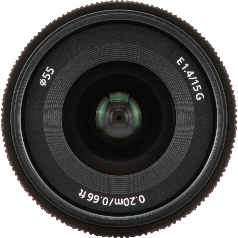Sony Lente E 15mm F1.4 G    SEL15F14G 9