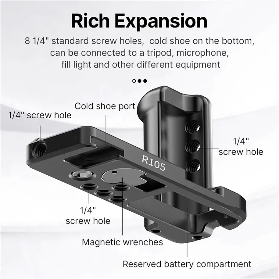Ulanzi R105 Empuñadura en L  Para ZV-1F 7