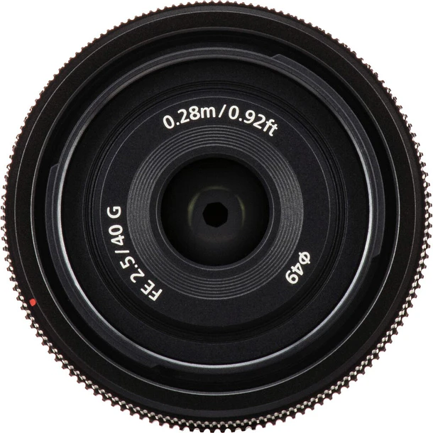 Sony Lente  FE 40mm F2.5 G    SEL40F25G 5