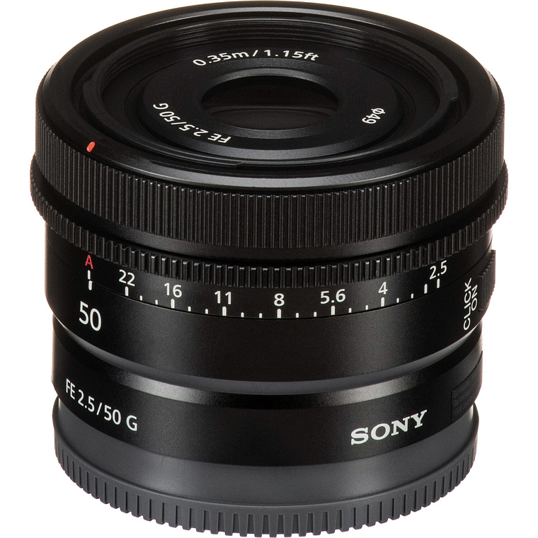 Sony Lente 50mm F2.5 G   SEL50F25G 7