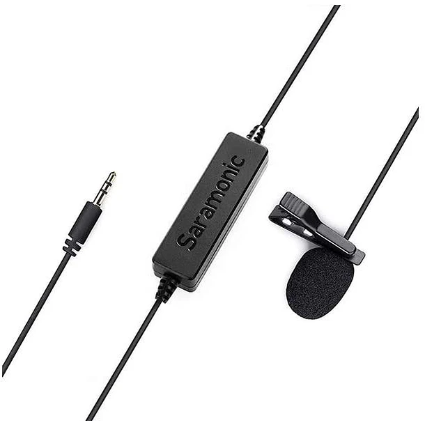 Saramonic Micrófono Lavalier Para Cámara Y Smartphone 3